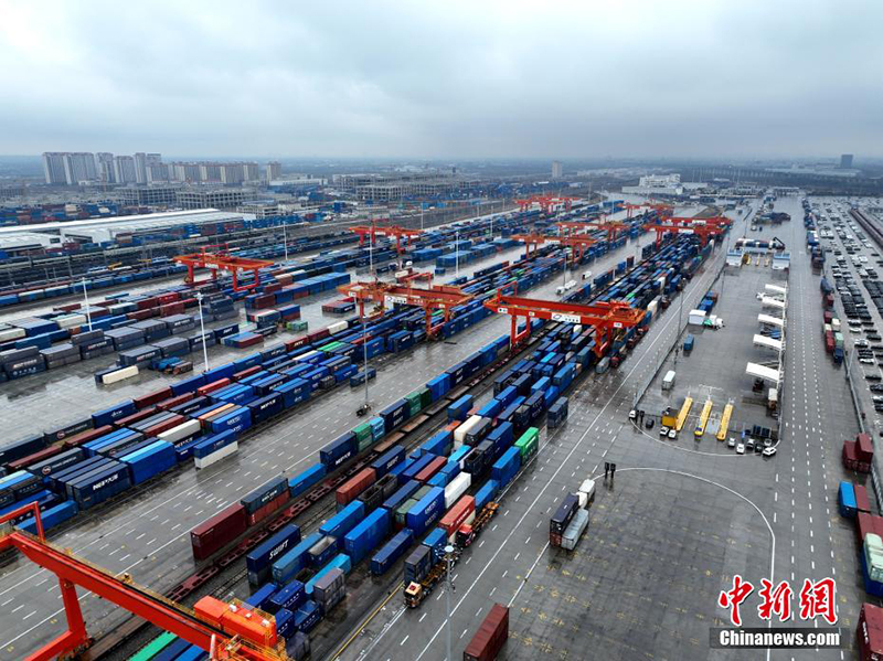 2025 жылы ?ытай-Еуропа ба?ытында?ы (Сиань) 600 пойыз жол?а шы?ты