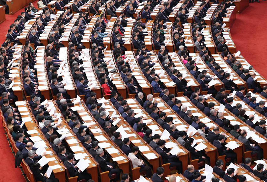 Бейж??де ?ытай Халы?ты? Саяси консультативт?к ке?ес? XIV ?лтты? комитет?н?? ?ш?нш? сессиясы ая?талды