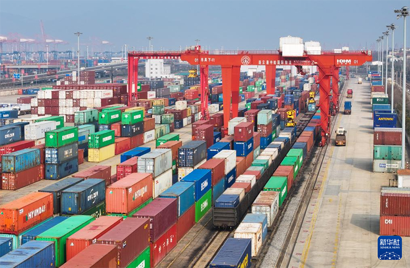 Ал?аш?ы ек? айда Ляньюньганнан аттан?ан ?ытай-Еуропа пойызы 22,9%-?а ?ст?