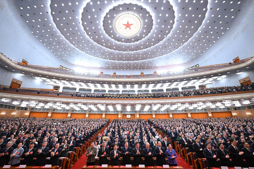 Мемлекетт?к XIV Халы? ??рылтайыны? ?ш?нш? сессиясыны? жабылу жиналысы ?тт?