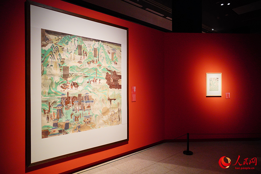 ?ытайды? ?лтты? ?нер м?ражайында ?Ганьсу ж?бек жолы ?нер?н?? ?азыналары? к?рмес? ашылды