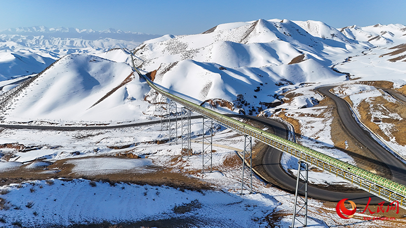 Шы?жа?ны? ??тыби ауданында к?м?р аспан ар?ылы ?тасымалданады?