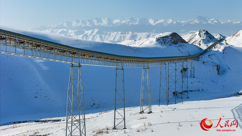 Шы?жа?ны? ??тыби ауданында к?м?р аспан ар?ылы ?тасымалданады?