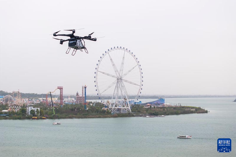 XPENG ?шатын к?л?г? Хунаньда ал?аш?ы рейс?н жасады