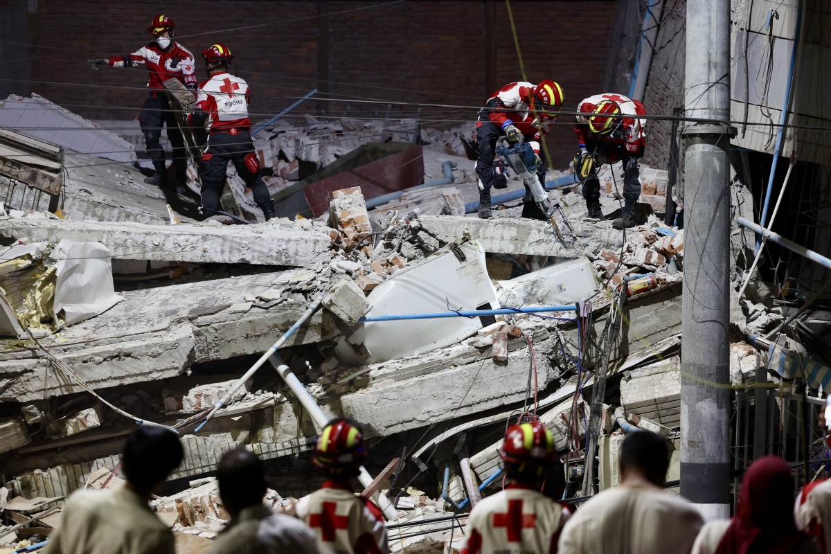 ?ытай ??т?ару тобы Мьянманы? жер с?лк?н?с?нен зардап шеккен аудандарында к?н?-т?н? то?таусыз ??т?ару ж?мыстарын ж?рг?зд?