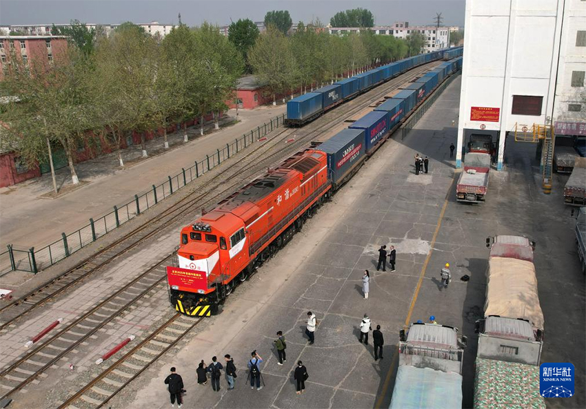 Бейж??н?? 2025 жыл?ы ал?аш?ы ?ытай-Еуропа пойызы жол?а шы?ты