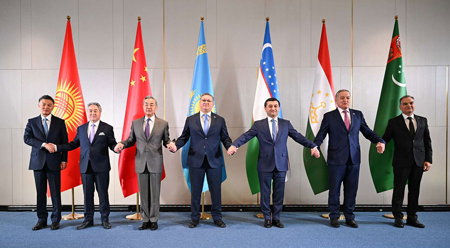 ?ытай—Орталы? Азия Сырт?ы ?стер министрлер?н?? алтыншы кездесу?