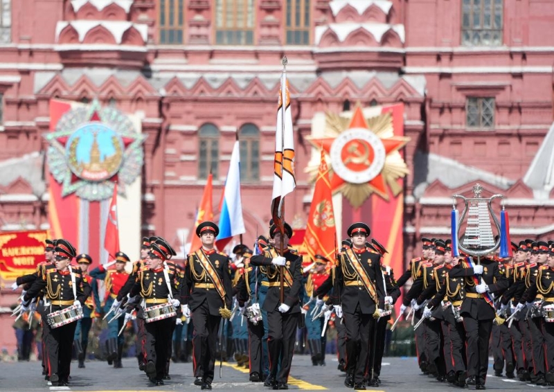 ?ХР Т?ра?асы Си Цзиньпин Ресейд?? Ке?ес Ода?ыны? ?лы Отан со?ысы же??с?н?? 80 жылды?ын еске алу мерекес?не ?атысты