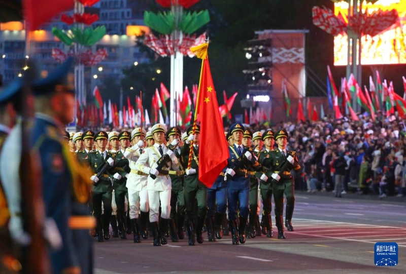 ?ытайды? ??рмет ?арауылы М?скеудег? ?ызыл ала?да ?скери парад?а ?атысты