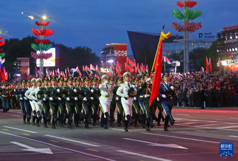 ?ытайды? ??рмет ?арауылы М?скеудег? ?ызыл ала?да ?скери парад?а ?атысты