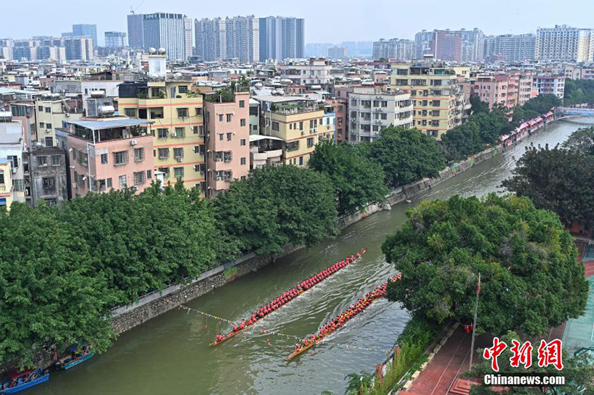 Гуанчжоуды? Чэпи ауылында айда?ар ?айы? жарысы ?т?п жатыр