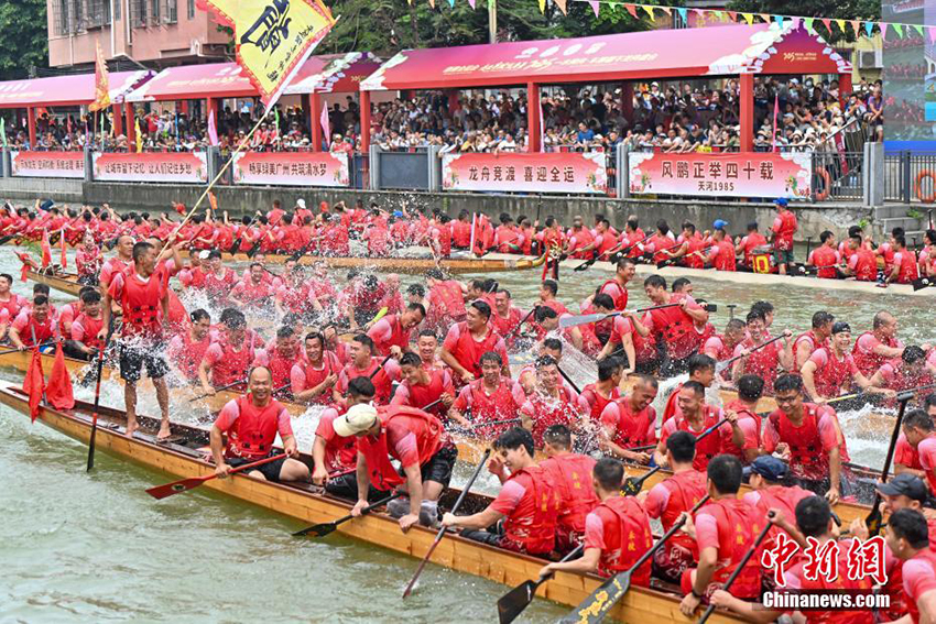 Гуанчжоуды? Чэпи ауылында айда?ар ?айы? жарысы ?т?п жатыр