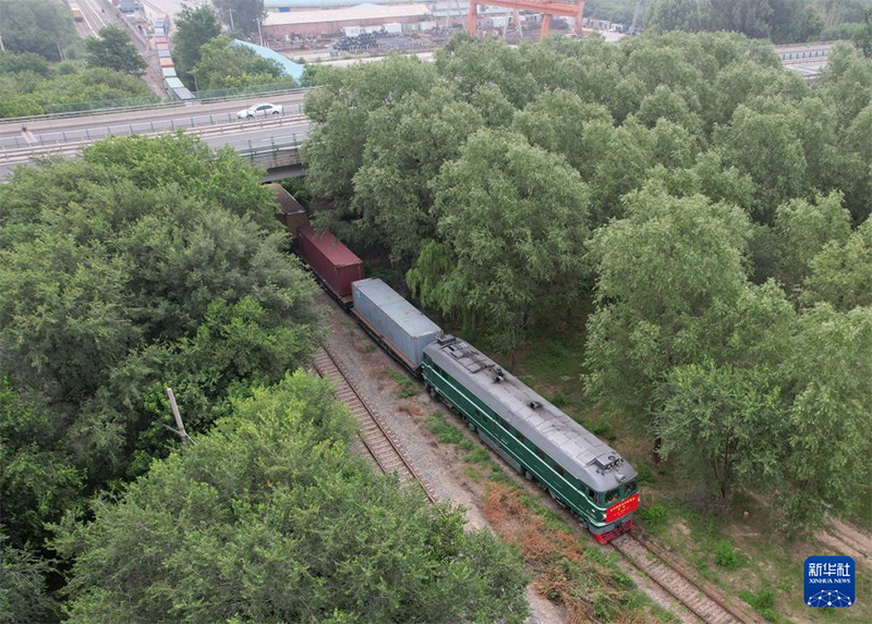 Ал?аш?ы Транскаспий ?ытай-Еуропа пойызы Бейж??нен жол?а шы?ты