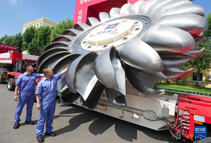 ?лемдег? ал?аш?ы 500 МВТ су электр генераторыны? д??гелег? с?тт? ?з?рленд?