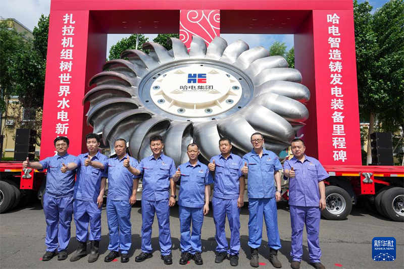 ?лемдег? ал?аш?ы 500 МВТ су электр генераторыны? д??гелег? с?тт? ?з?рленд?