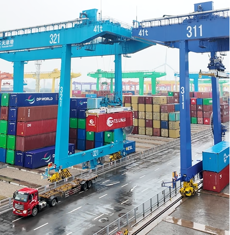 Тяньцзинь порты заманауи портты? жа?а ?лг?с?н салды