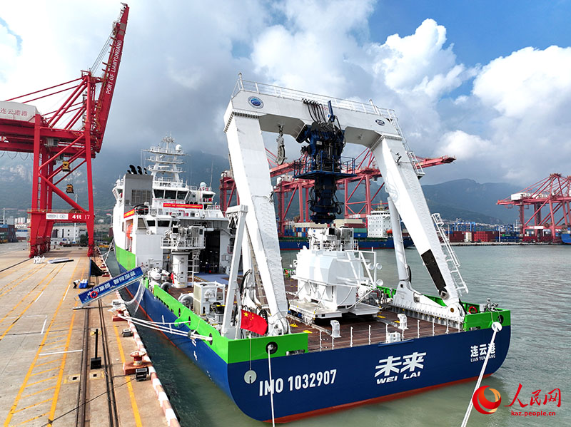 Отанды? ал?аш?ы алыс ж?не тере? те??зге жетет?н жасыл ж?не интеллектуалды технологиялы? сына? кемес? ?Болаша?? Ляньюньган?а келд?