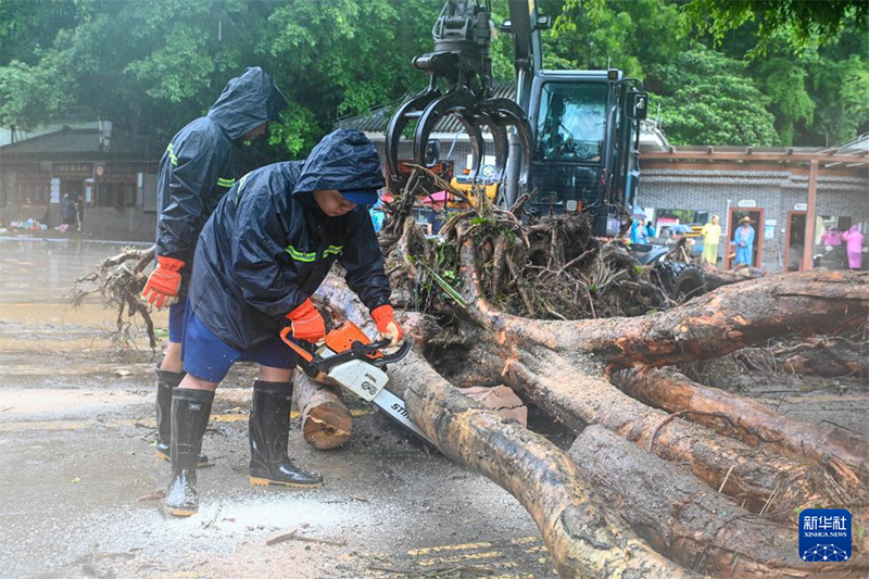 Гуандун су тас?ыныны? алдын алу, су тас?ынына ?арсы ?с-?имыл ж?не апаттарды жою ж?мыстарын ж?йел? т?рде ж?рг?з?п жатыр