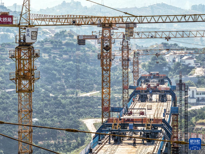 Чунцин-Ваньчжоу ж?рдек тем?ржолыны? Цюйси ?зен? к?п?р? т?й?ст?р?лд?