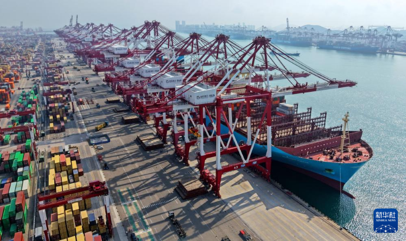 Шаньдун порты мен Циндао портында сырт?ы сауда жолдарыны? саны артып келед?