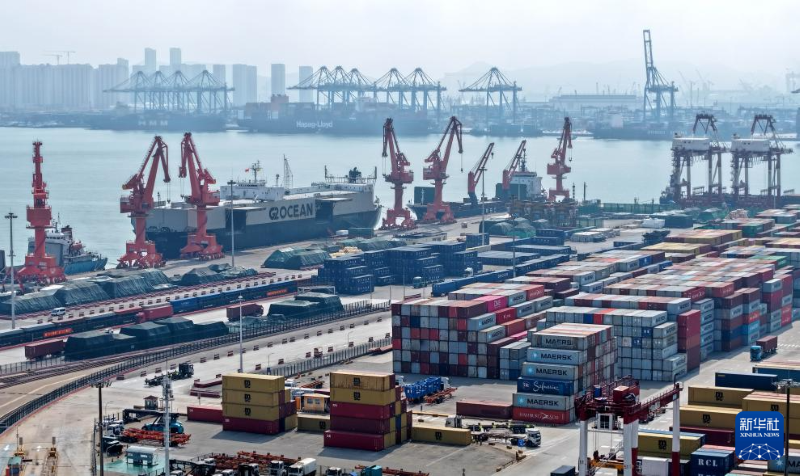 Шаньдун порты мен Циндао портында сырт?ы сауда жолдарыны? саны артып келед?