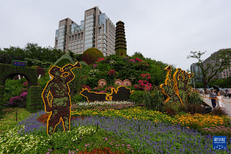 Бейж??де Чанань да??ылыны? бойында г?лзарлар отыр?ызылды