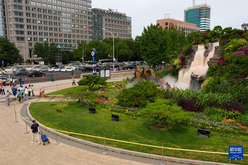 Бейж??де Чанань да??ылыны? бойында г?лзарлар отыр?ызылды