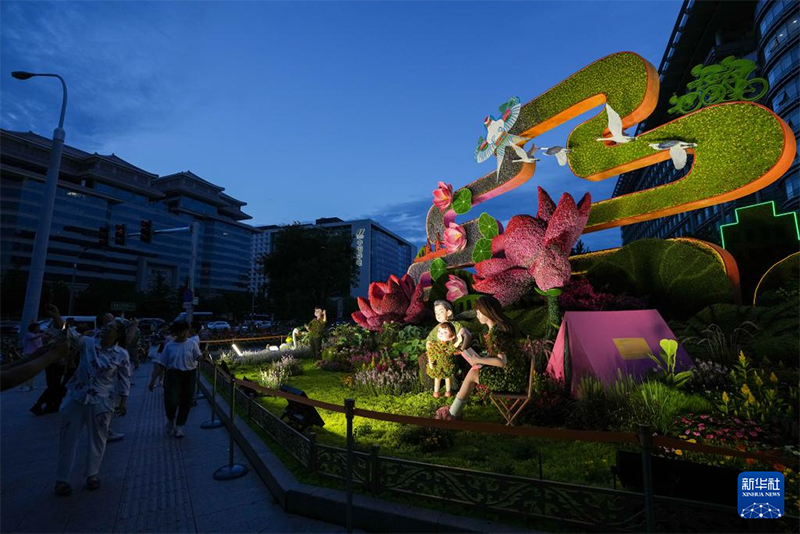 Бейж??де Чанань да??ылыны? бойында г?лзарлар отыр?ызылды