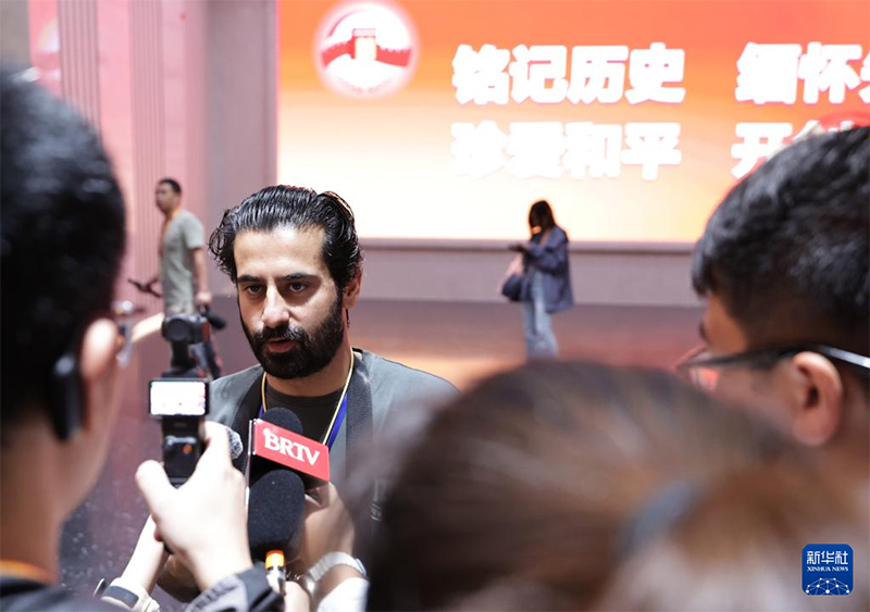 Шетелд?к ж?не отанды? 200-ге жуы? т?лш? ?ытай хал?ыны? Жапон?а ?арсы со?ысыны? мемориалды? залына зиярат етт?