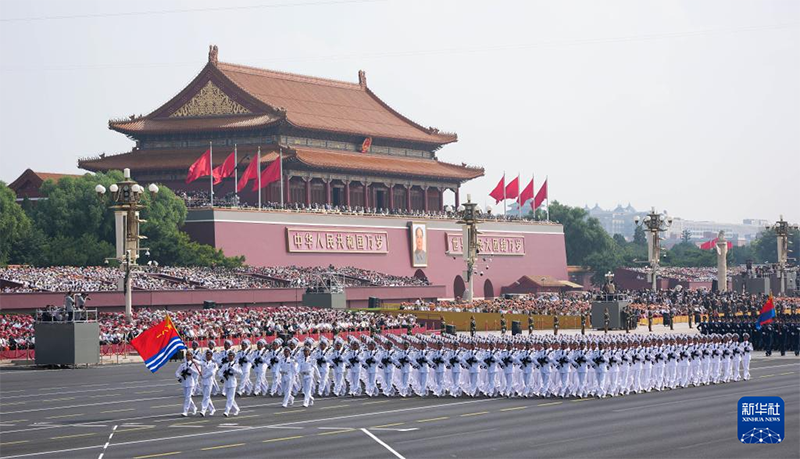 Бейж??де ?ытай хал?ыны? Жапон?а ?арсы со?ыста?ы же??с? мен Д?ниеж?з?л?к антифашист?к со?ыста?ы же??с?н?? 80 жылды?ына арнал?ан еске алу жиналысы ?тт?